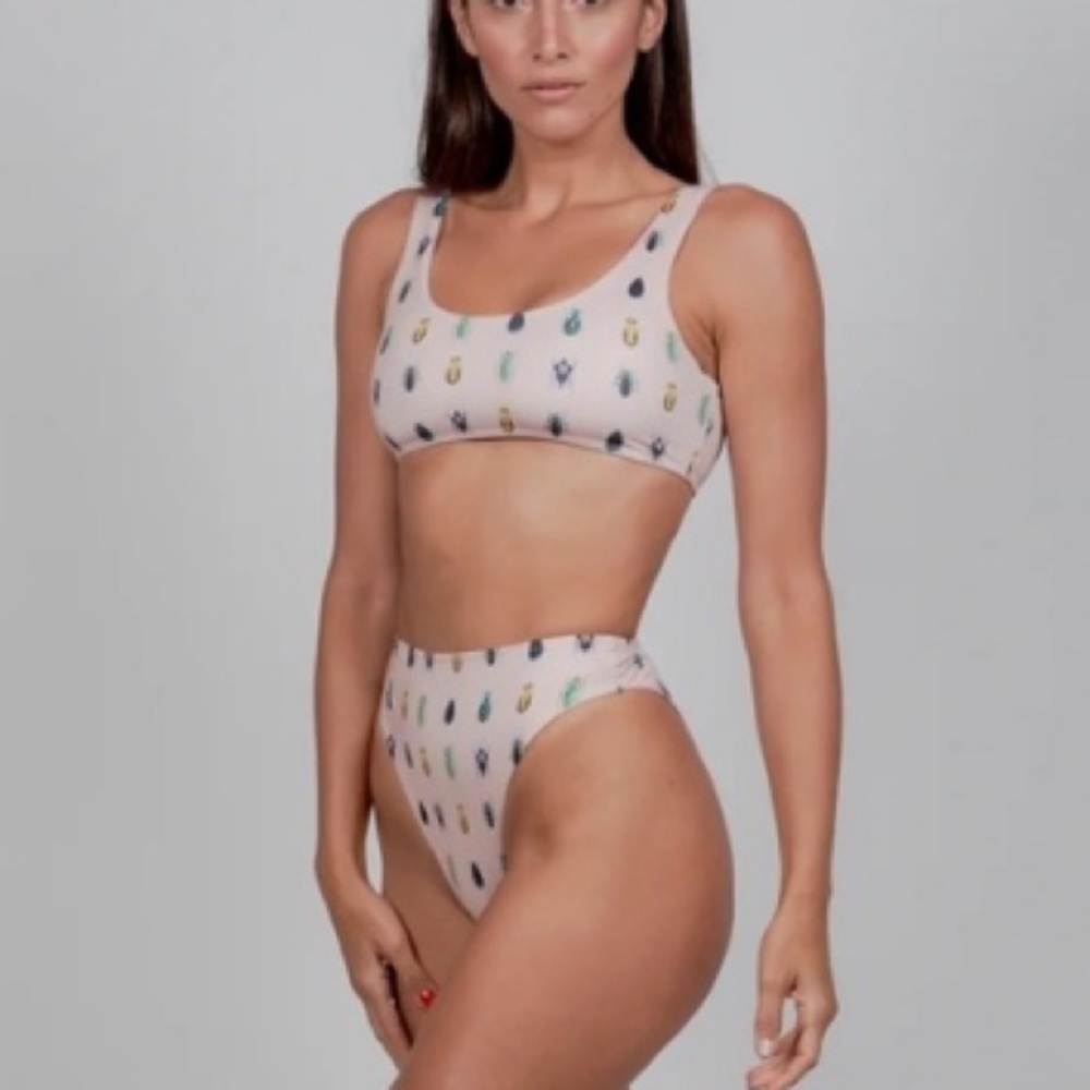 New! La Gotta Buggin’ Bug Beetle Print Bikini Bottom 1663